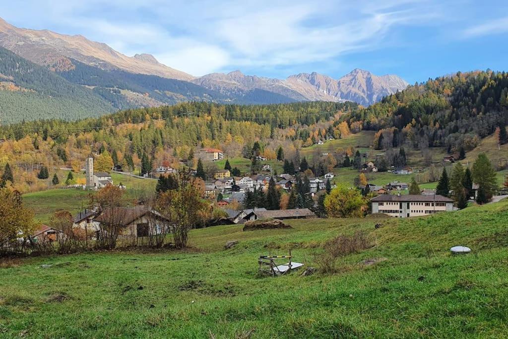 Casa Dorino - Luogo Idilliaco, Ideale Per Famiglie, Terrazza Ed Ampio Giardino, Vista Montagne, Sauna Privata Rodi エクステリア 写真