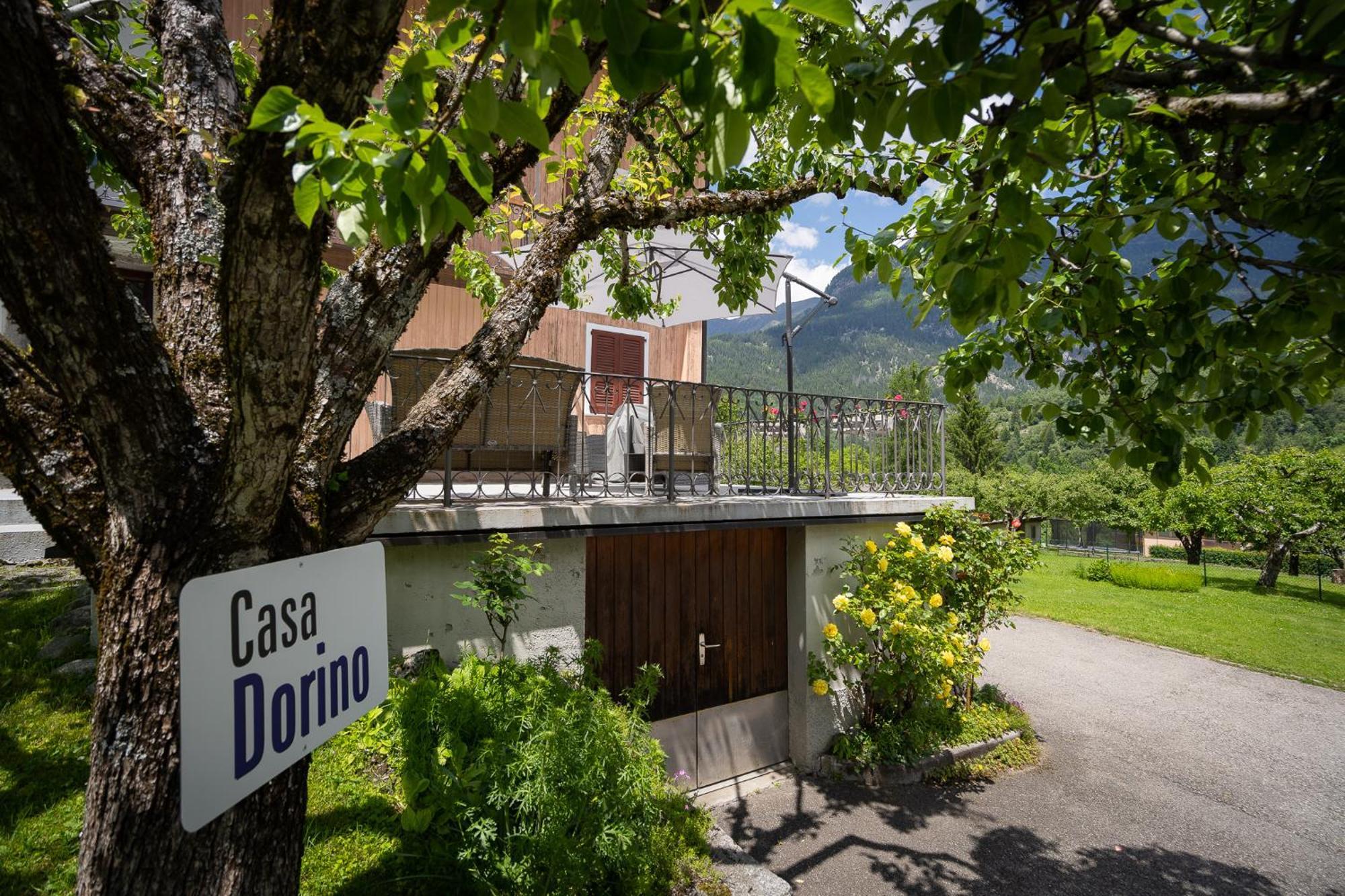 Casa Dorino - Luogo Idilliaco, Ideale Per Famiglie, Terrazza Ed Ampio Giardino, Vista Montagne, Sauna Privata Rodi エクステリア 写真